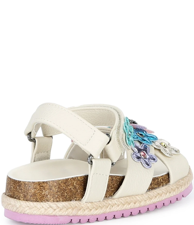 Kurt Geiger London Girls' Kensington Flower Espadrille Sandals (Infant)