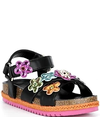 Kurt Geiger London Girls' Kensington Flower Espadrille Sandals (Youth)