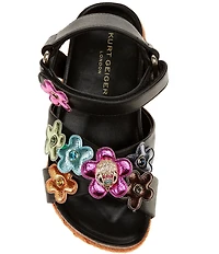 Kurt Geiger London Girls' Kensington Flower Espadrille Sandals (Youth)