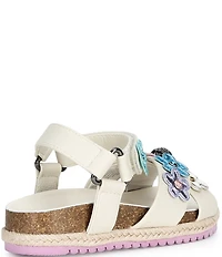 Kurt Geiger London Girls' Kensington Flower Espadrille Sandals (Youth)