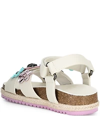 Kurt Geiger London Girls' Kensington Flower Espadrille Sandals (Youth)