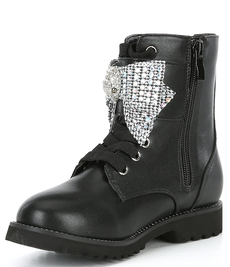 Kurt Geiger London Girls' Kensington Strap Bow Boots (Youth)
