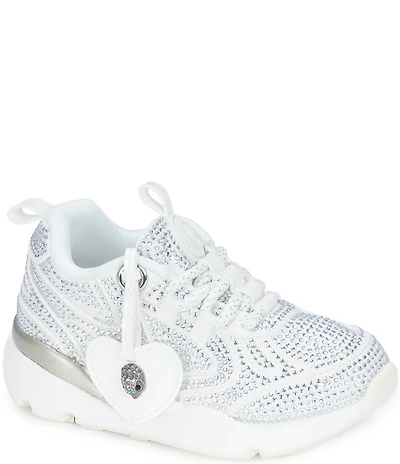 Kurt Geiger London Girls' Kurt Runners Gem Embellished Sneakers (Toddler)