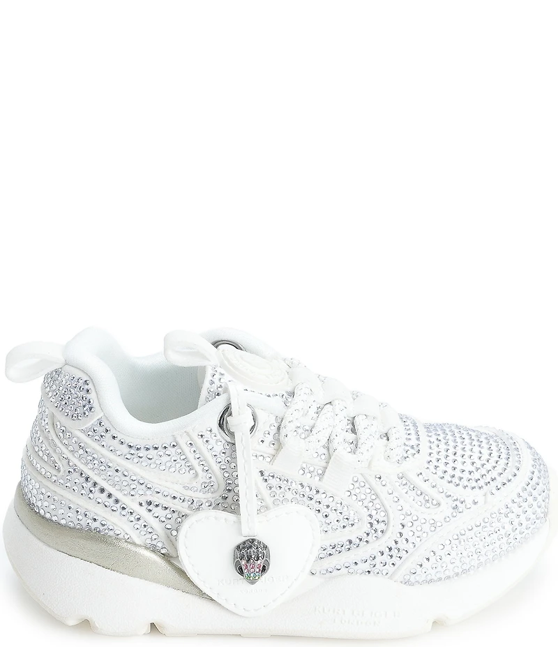 Kurt Geiger London Girls' Kurt Runners Gem Embellished Sneakers (Toddler)