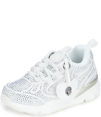 Kurt Geiger London Girls' Kurt Runners Gem Embellished Sneakers (Toddler)