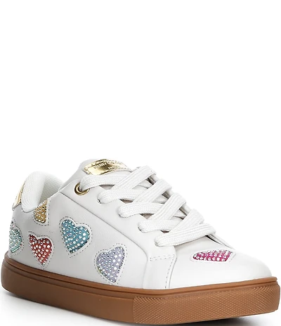 Kurt Geiger London Girls' Lane Love Suede Sneakers (Youth)