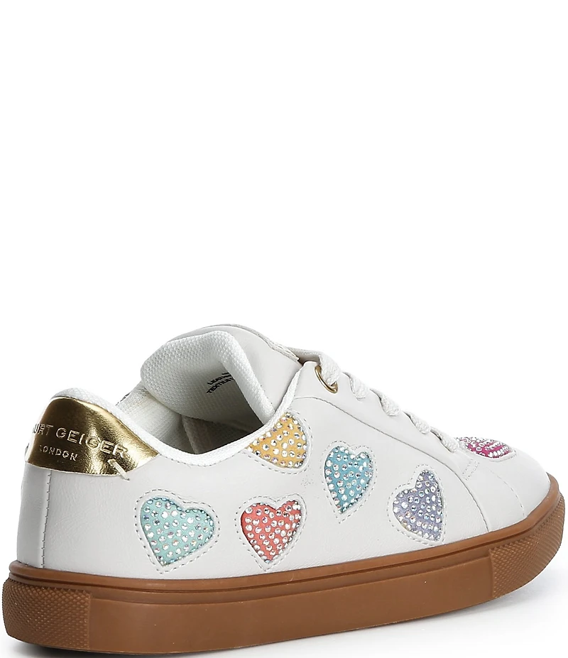 Kurt Geiger London Girls' Lane Love Suede Sneakers (Youth)