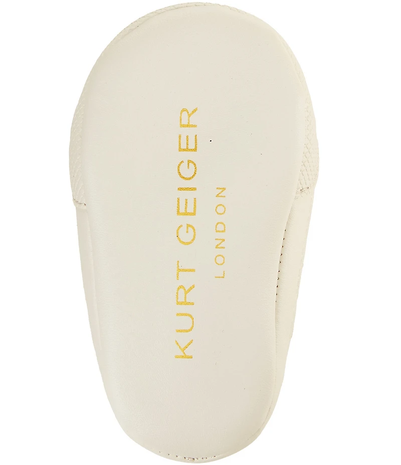 Kurt Geiger London Girls' Lane Stained Glass Sneaker Crib Shoe Sneakers (Infant)