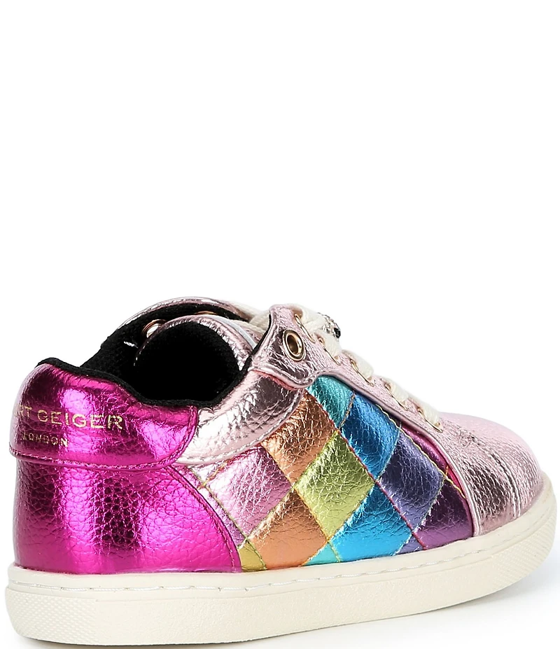 Kurt Geiger London Girls' Lane Stained Glass Sneakers (Toddler)