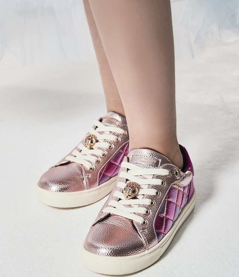Kurt Geiger London Girls' Lane Stained Glass Sneakers (Youth)