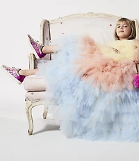 Kurt Geiger London Girls' Lane Stained Glass Sneakers (Youth)