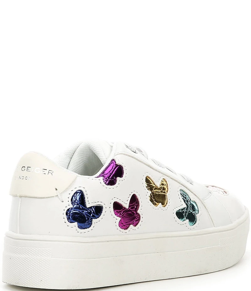 Kurt Geiger London Girls' Laney Butterfly Sneakers (Infant)