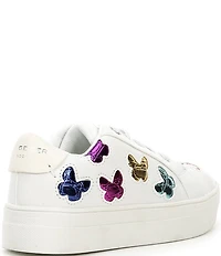 Kurt Geiger London Girls' Laney Butterfly Sneakers (Toddler)