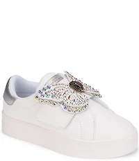 Kurt Geiger London Girls' Laney Butterfly Sneakers (Youth)