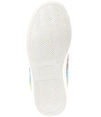 Kurt Geiger London Girls' Laney Crystal Embellished Stripe Sneakers (Infant)