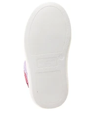 Kurt Geiger London Girls' Laney Crystal Embellished Stripe Sneakers (Infant)