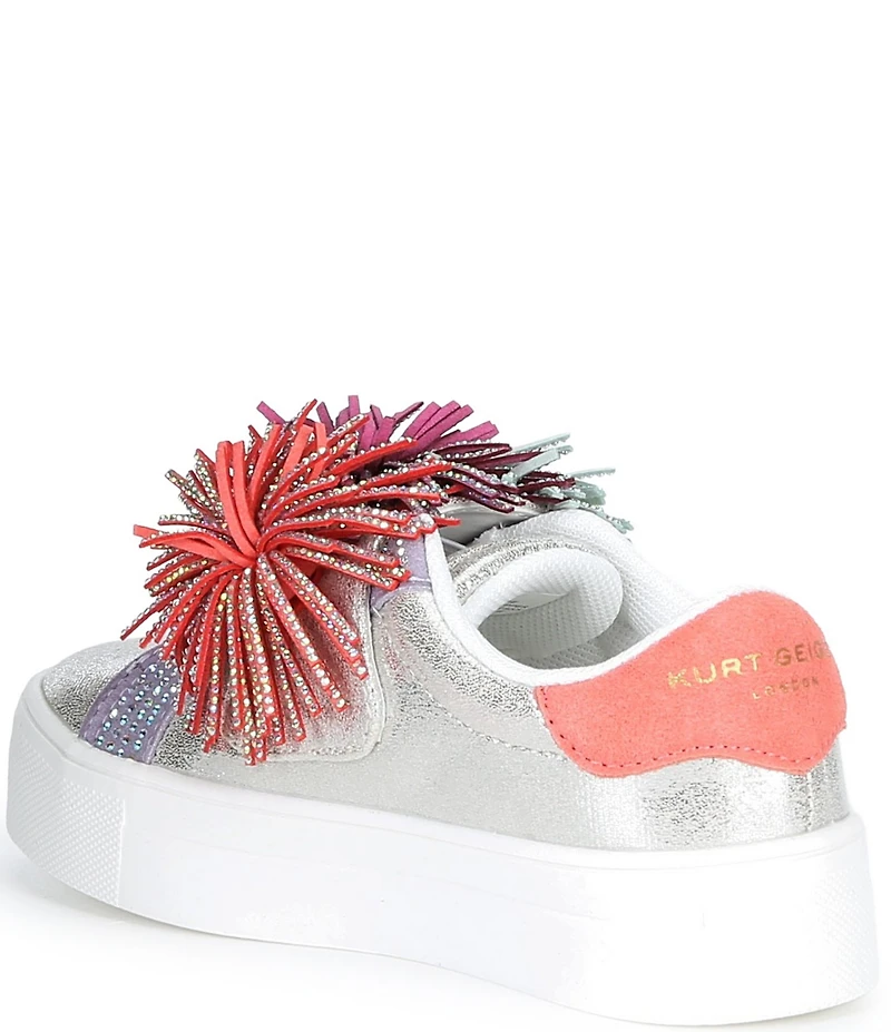 Kurt Geiger London Girls' Laney Fringe Sneakers (Toddler)
