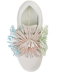 Kurt Geiger London Girls' Laney Fringe Embellished Strap Sneakers (Toddler)