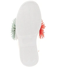 Kurt Geiger London Girls' Laney Fringe Embellished Strap Sneakers (Youth)