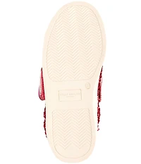 Kurt Geiger London Girls' Laney Heart Strap Leather Embellished Sneakers (Toddler)