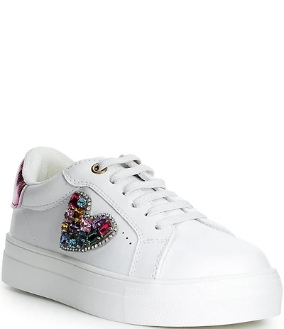 Kurt Geiger London Girls' Laney Love Heart Sneakers (Toddler)