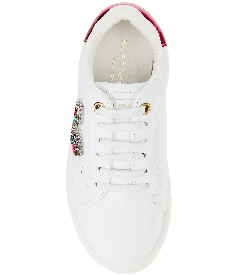 Kurt Geiger London Girls' Laney Love Heart Sneakers (Youth)