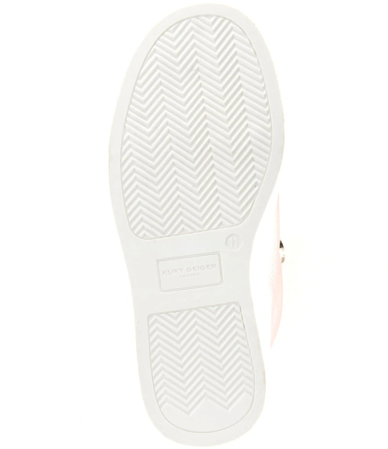 Kurt Geiger London Girls' Laney Octavia Jewel Ornamented Leopard Sneakers (Youth)