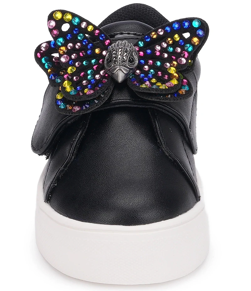 Kurt Geiger London Girls' Laney Rhinestone Embellished Butterfly Sneakers (Infant)