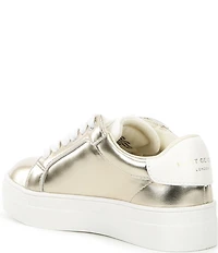 Kurt Geiger London Girls' Luckson Crystal Embellished Heart Sneakers (Infant)