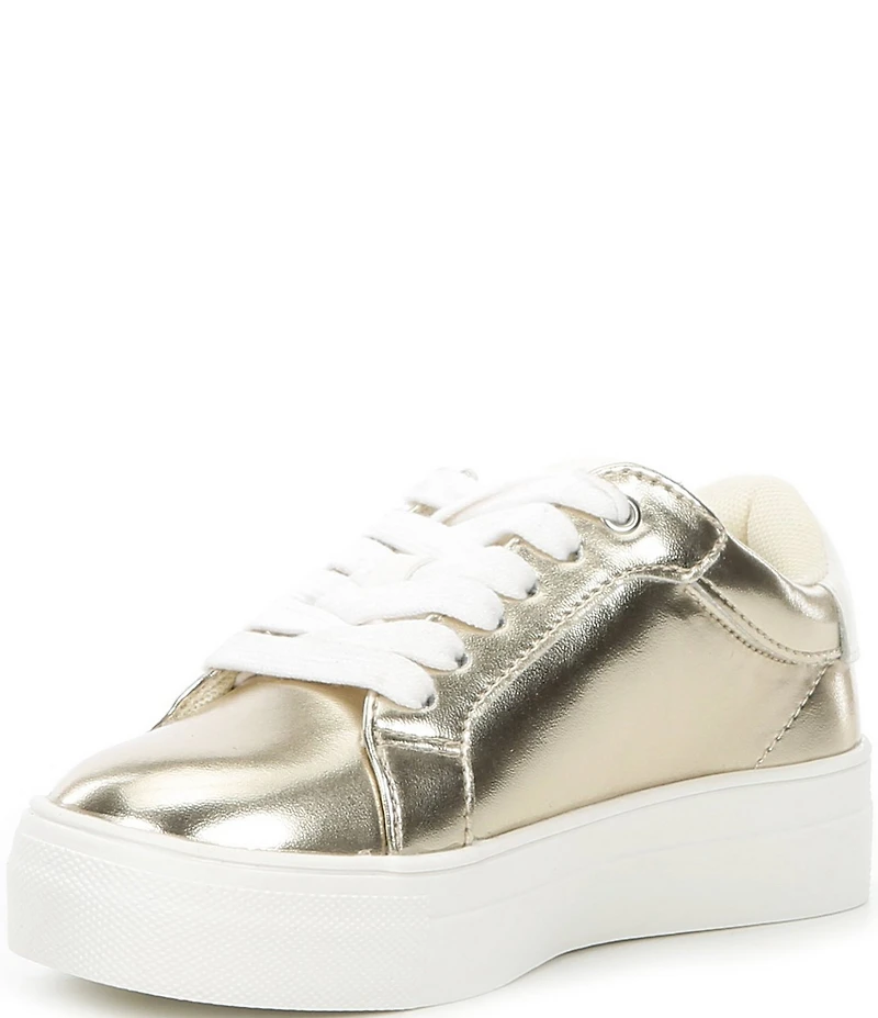 Kurt Geiger London Girls' Luckson Crystal Embellished Heart Sneakers (Infant)