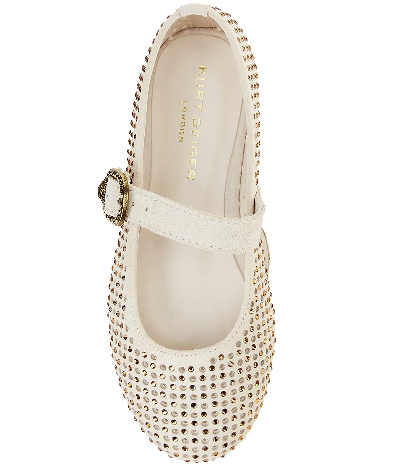 Kurt Geiger London Girls' Mayfair Ballet Flats (Youth)