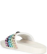 Kurt Geiger London Girls' Meena Rhinestone Embellished Eagle EVA Slide Sandals (Toddler)