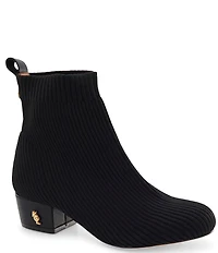 Kurt Geiger London Girls' Mini Elmer Logo Detail Stretch Sock Booties (Toddler)