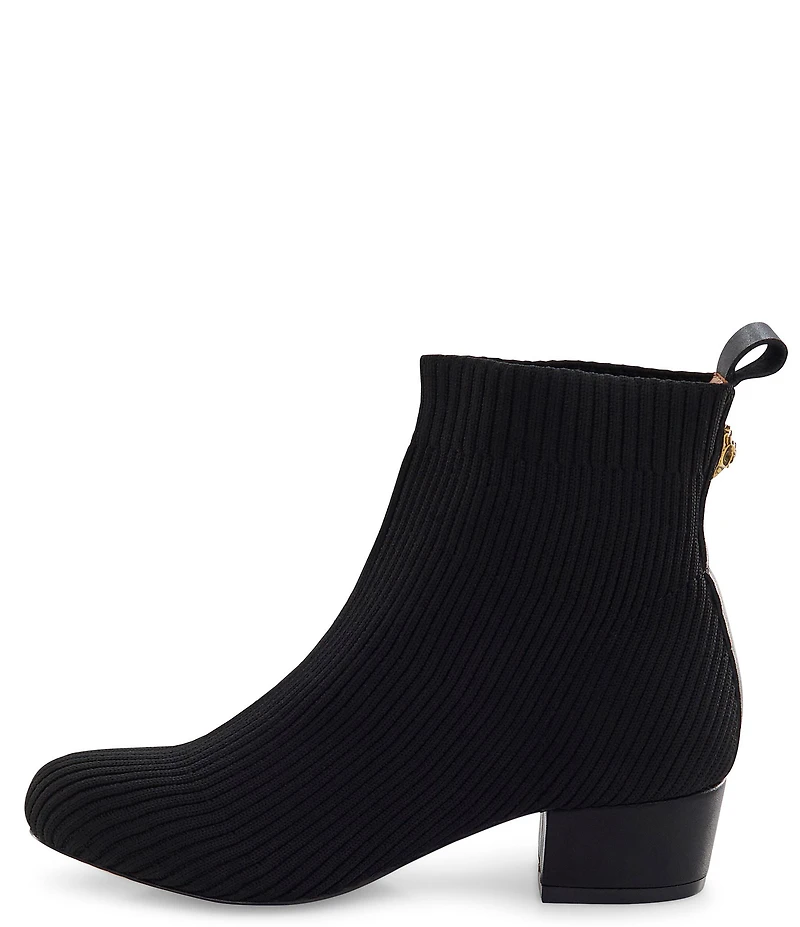Kurt Geiger London Girls' Mini Elmer Logo Detail Stretch Sock Booties (Toddler)