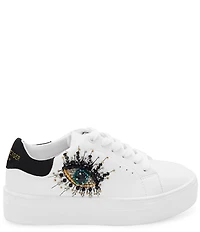 Kurt Geiger London Girls' Laney Eye Family Matching Sneakers (Youth)
