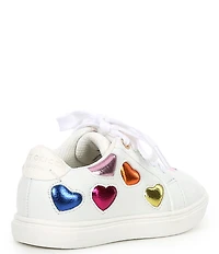 Kurt Geiger London Girls' Lane Love Metallic Heart Sneakers (Infant)