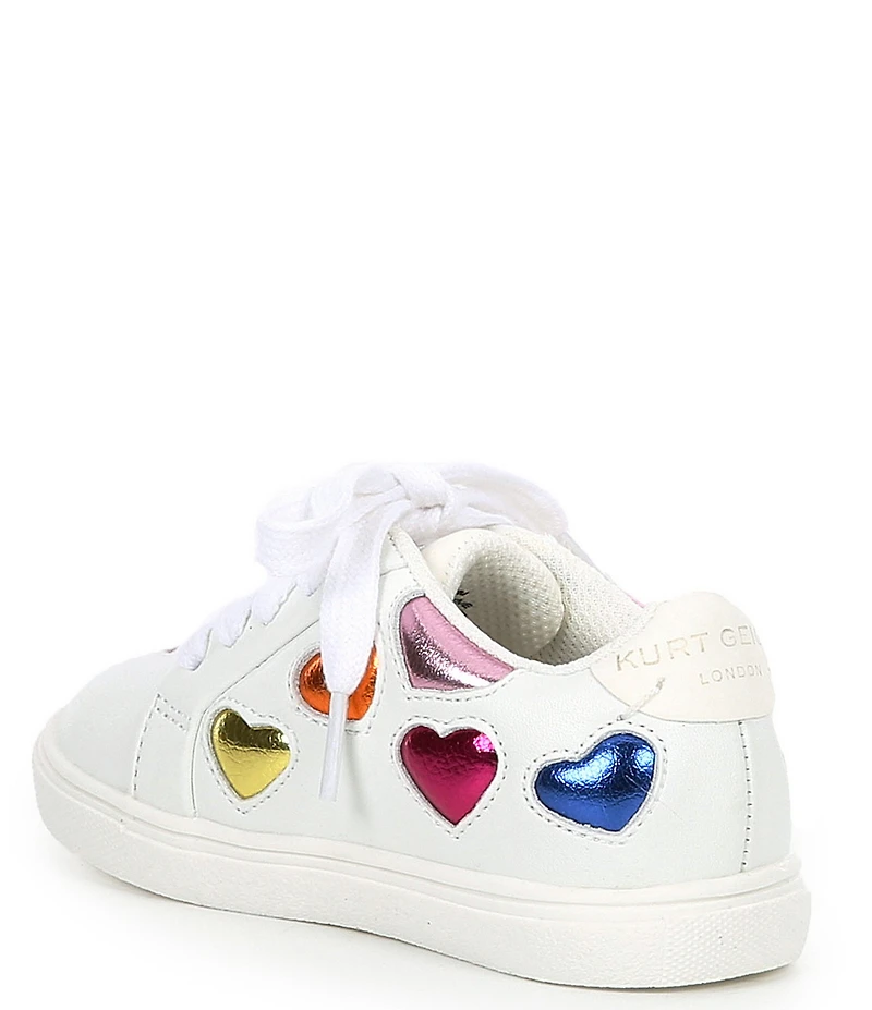 Kurt Geiger London Girls' Lane Love Metallic Heart Sneakers (Infant)