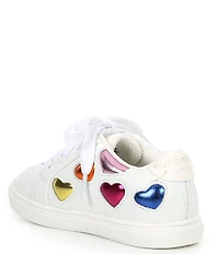 Kurt Geiger London Girls' Lane Love Metallic Heart Sneakers (Infant)