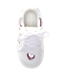 Kurt Geiger London Girls' Lane Love Metallic Heart Sneakers (Infant)
