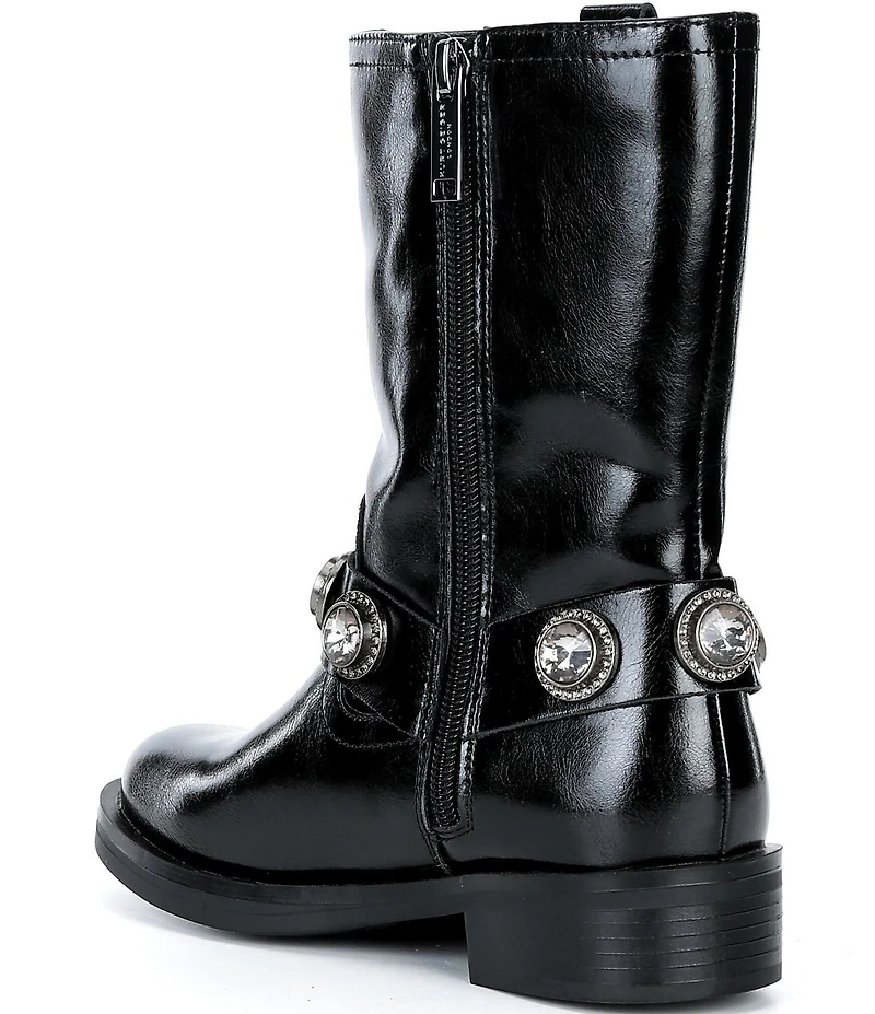 Kurt Geiger London Girls' Octavia Leather Ornamented Boots (Toddler)