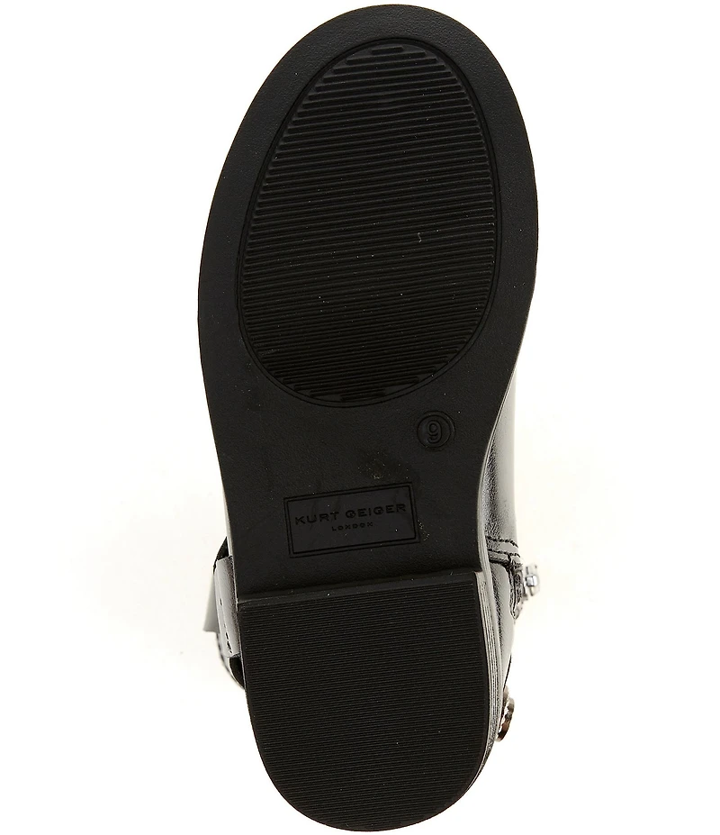 Kurt Geiger London Girls' Octavia Leather Ornamented Boots (Youth)