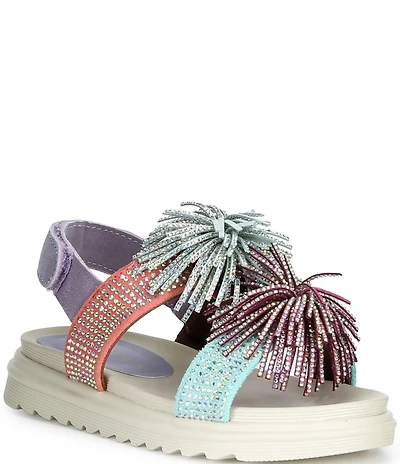 Kurt Geiger London Girls' Orson Fringe Sandals (Toddler)