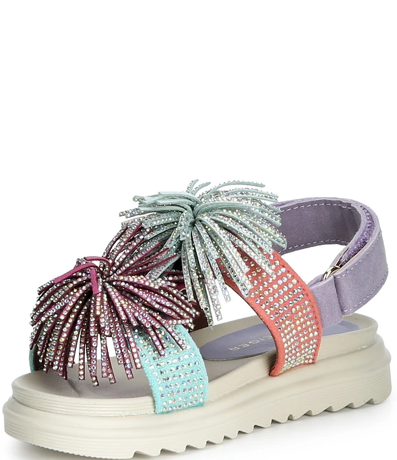 Kurt Geiger London Girls' Orson Fringe Sandals (Toddler)