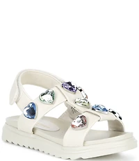 Kurt Geiger London Girls' Orson Hearts Sandals (Toddler)
