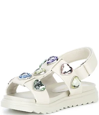 Kurt Geiger London Girls' Orson Hearts Sandals (Toddler)