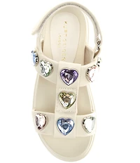 Kurt Geiger London Girls' Orson Hearts Sandals (Toddler)