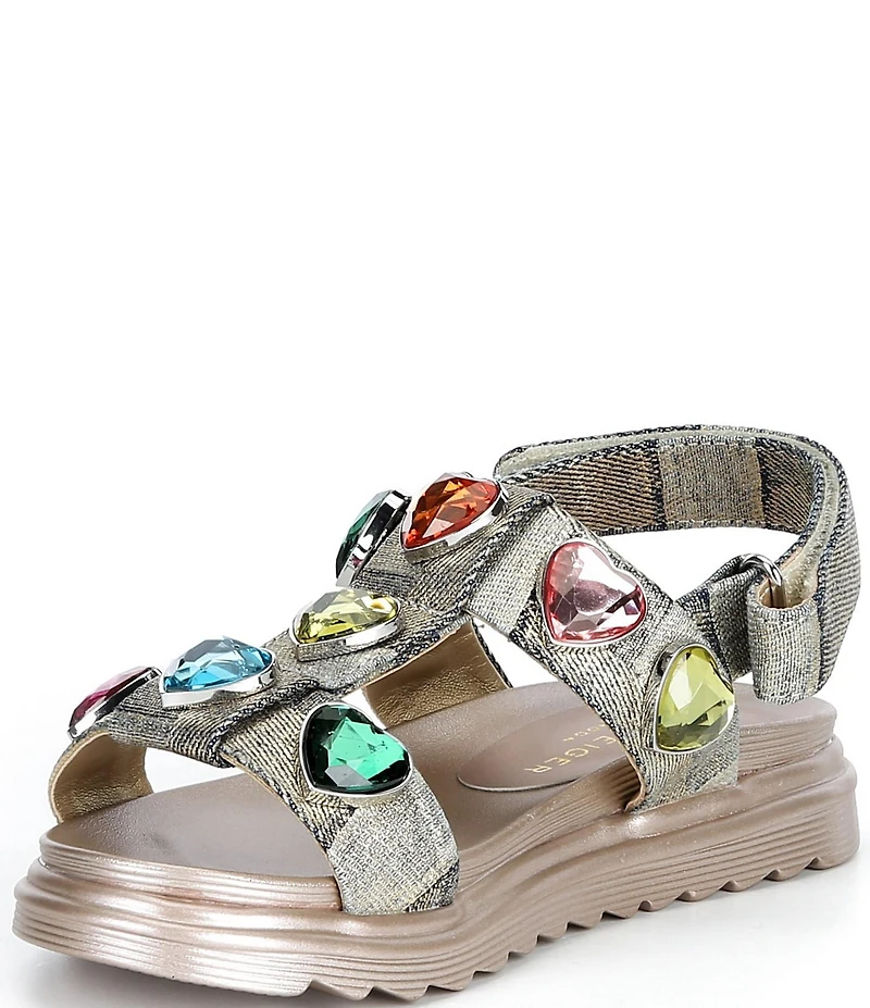 Kurt Geiger London Girls' Orson Hearts Sandals (Toddler)