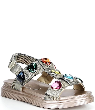 Kurt Geiger London Girls' Orson Hearts Sandals (Youth)