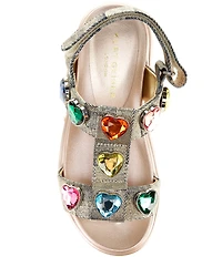 Kurt Geiger London Girls' Orson Hearts Sandals (Youth)