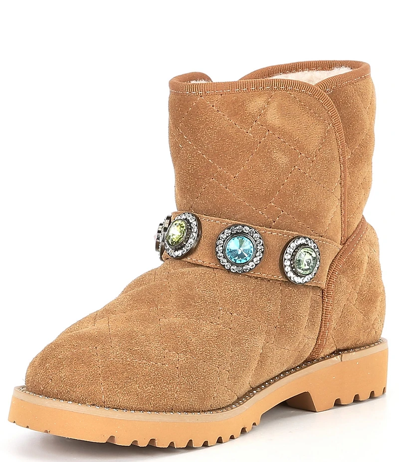 Kurt Geiger London Girls' Orson Suede Booties (Toddler)